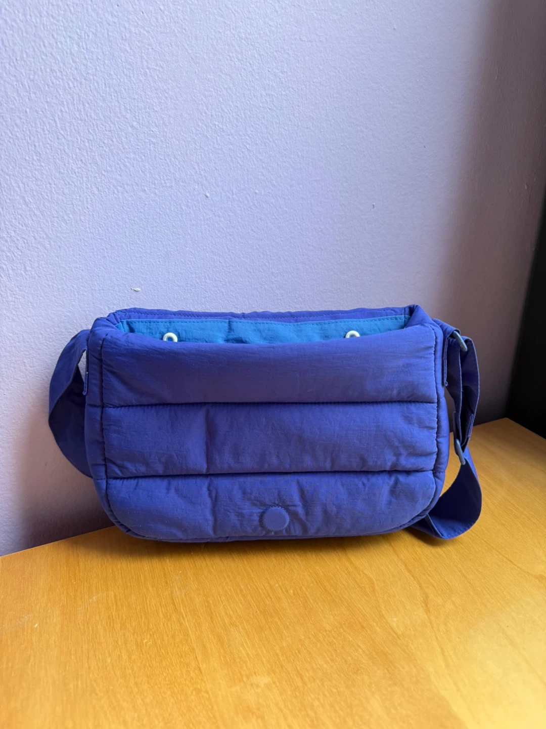 Blue Puffer Shoulder Bag - photo 5