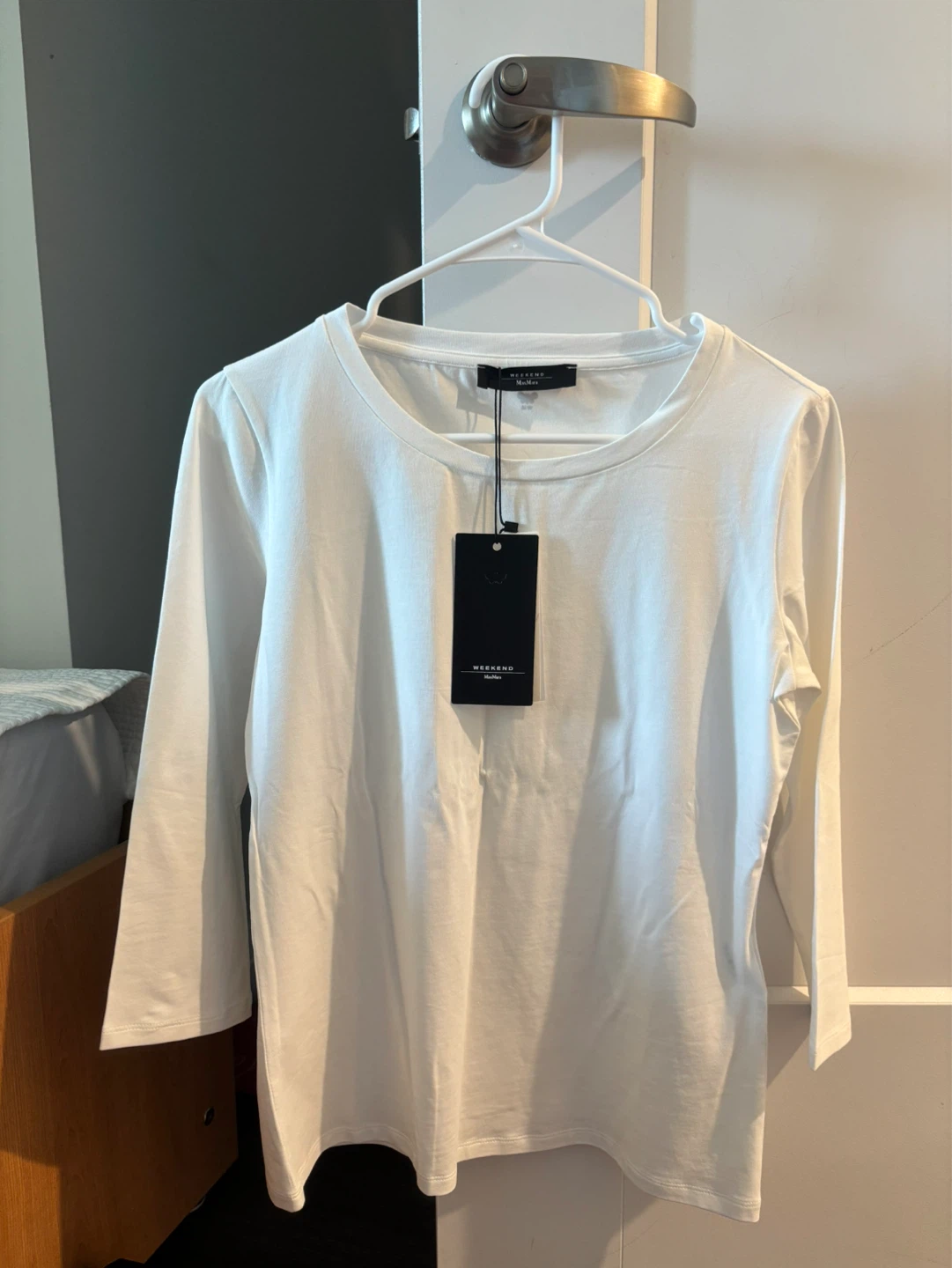 Weekend Max Mara White Crewneck T-Shirt - photo 2