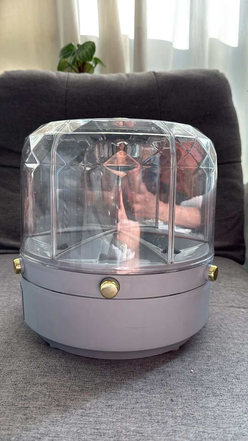 360 degree rotating rice and pulses container