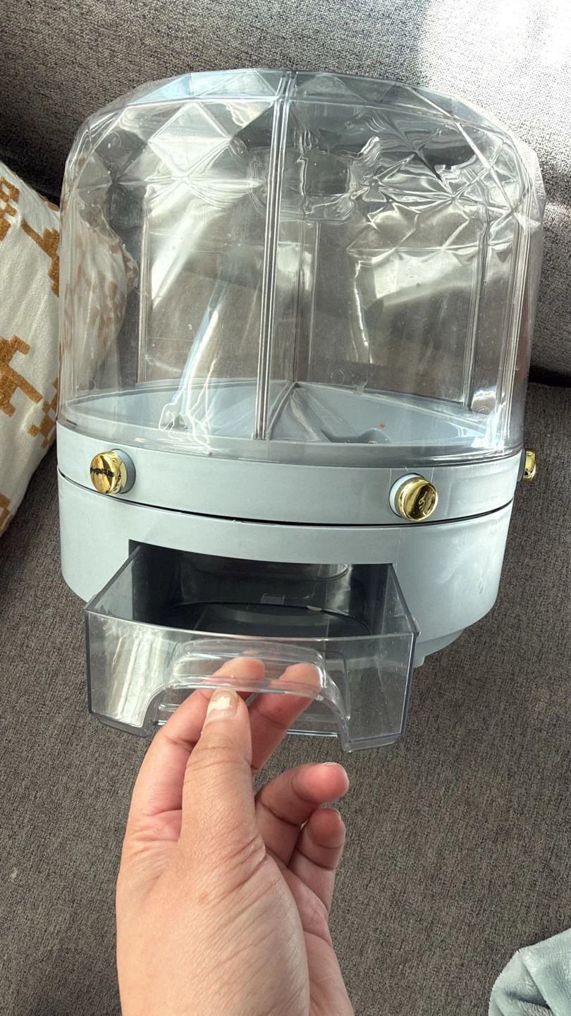 360 degree rotating rice and pulses container - photo 3