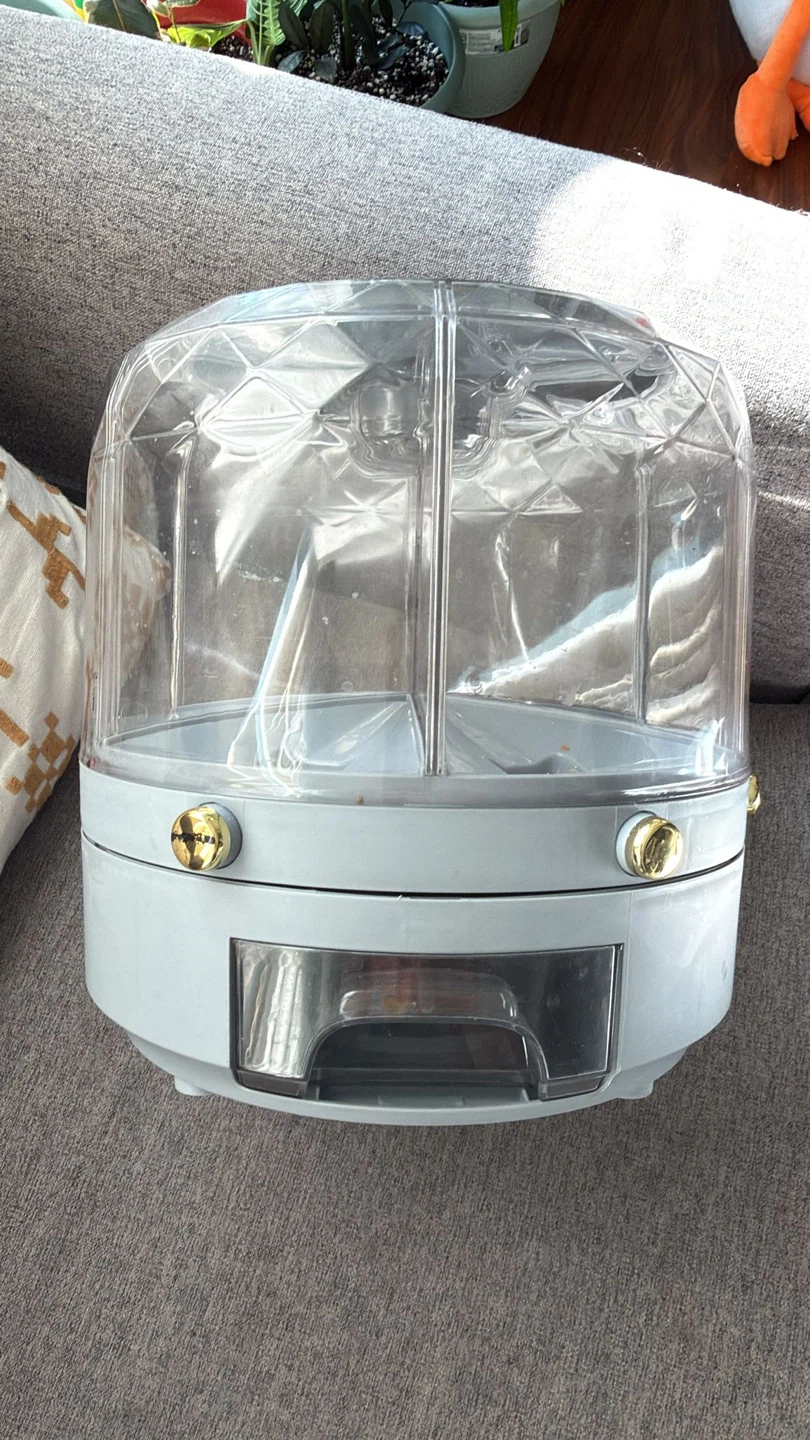 360 degree rotating rice and pulses container - photo 2