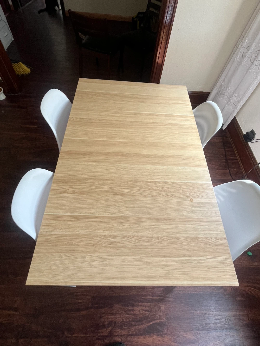Modern Oak Top Dining Table - photo 4