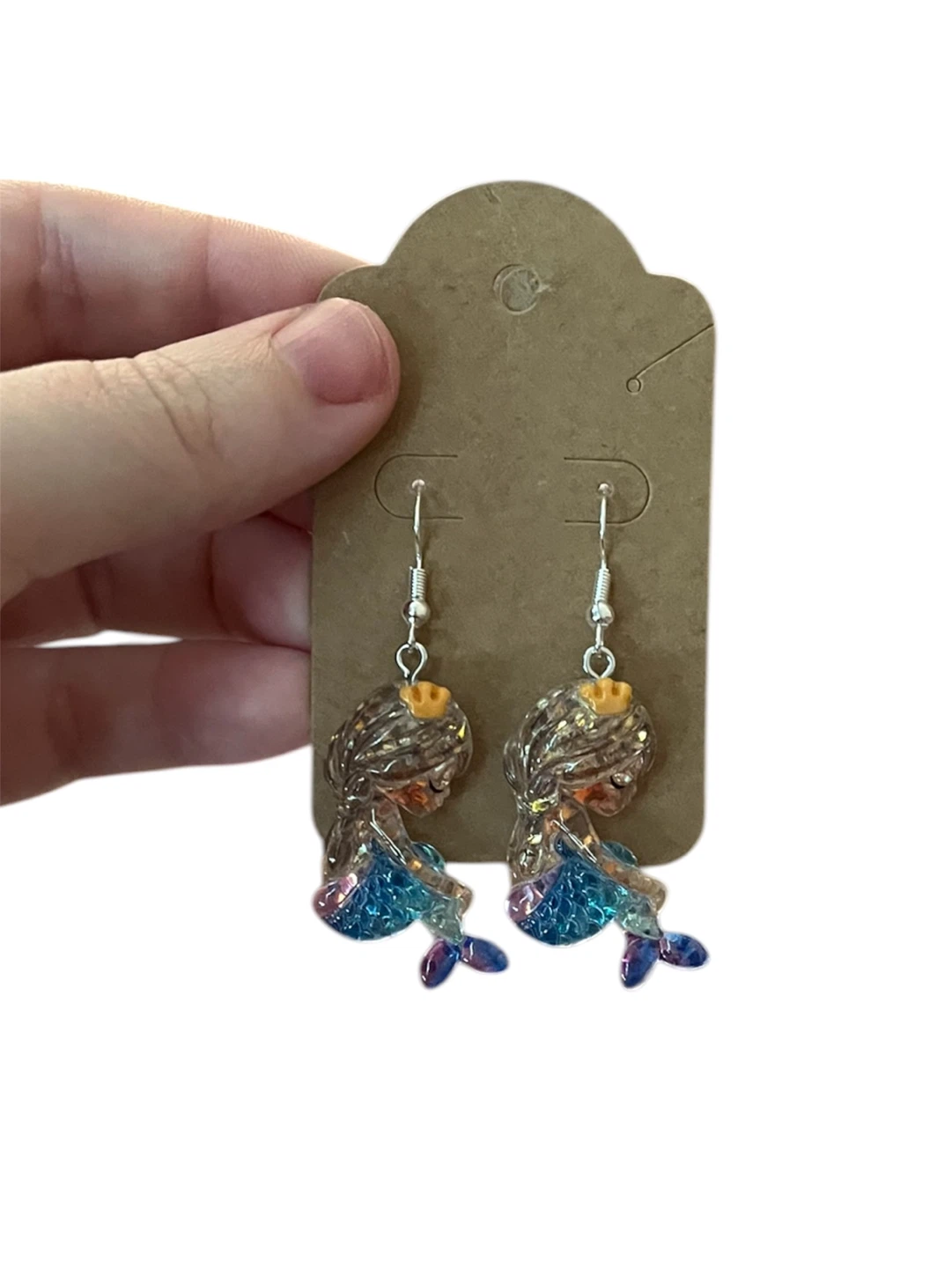 Mermaid Earrings - Cute Cartoon Style
