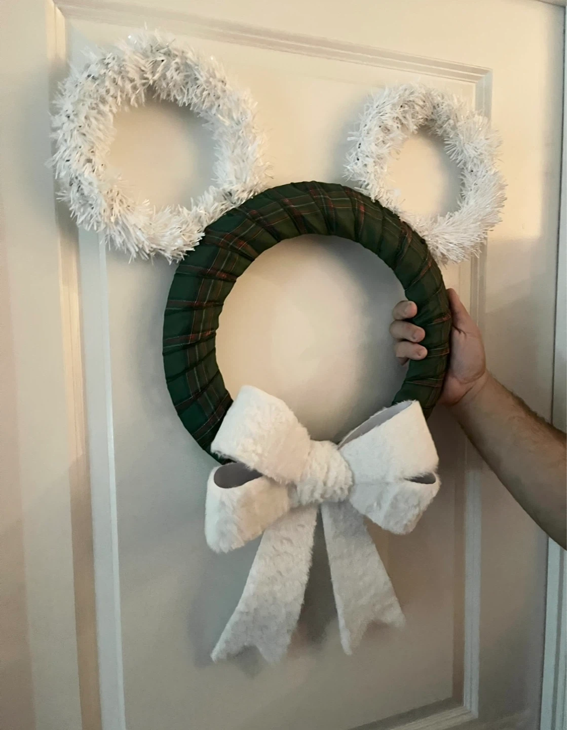 Mickey Mouse Themed Holiday Wreath