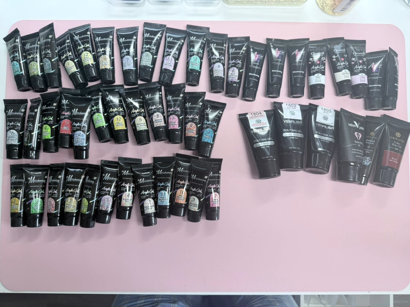 POLY GEL- mostly all new products