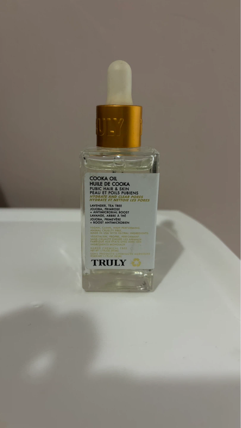 Truly Cooka Oil Pubic Hair & Skin Hydration Oil