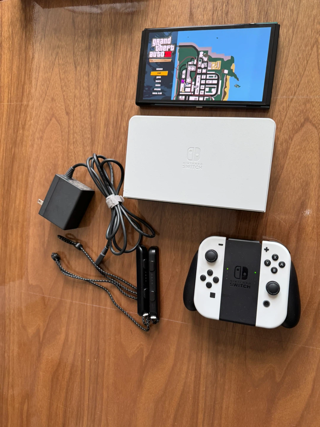 Nintendo Switch OLED Model with White Joy-Cons - photo 2