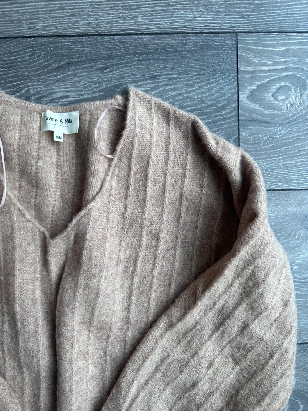 Grace & Mila Ribbed Sweater - S/M - photo 3