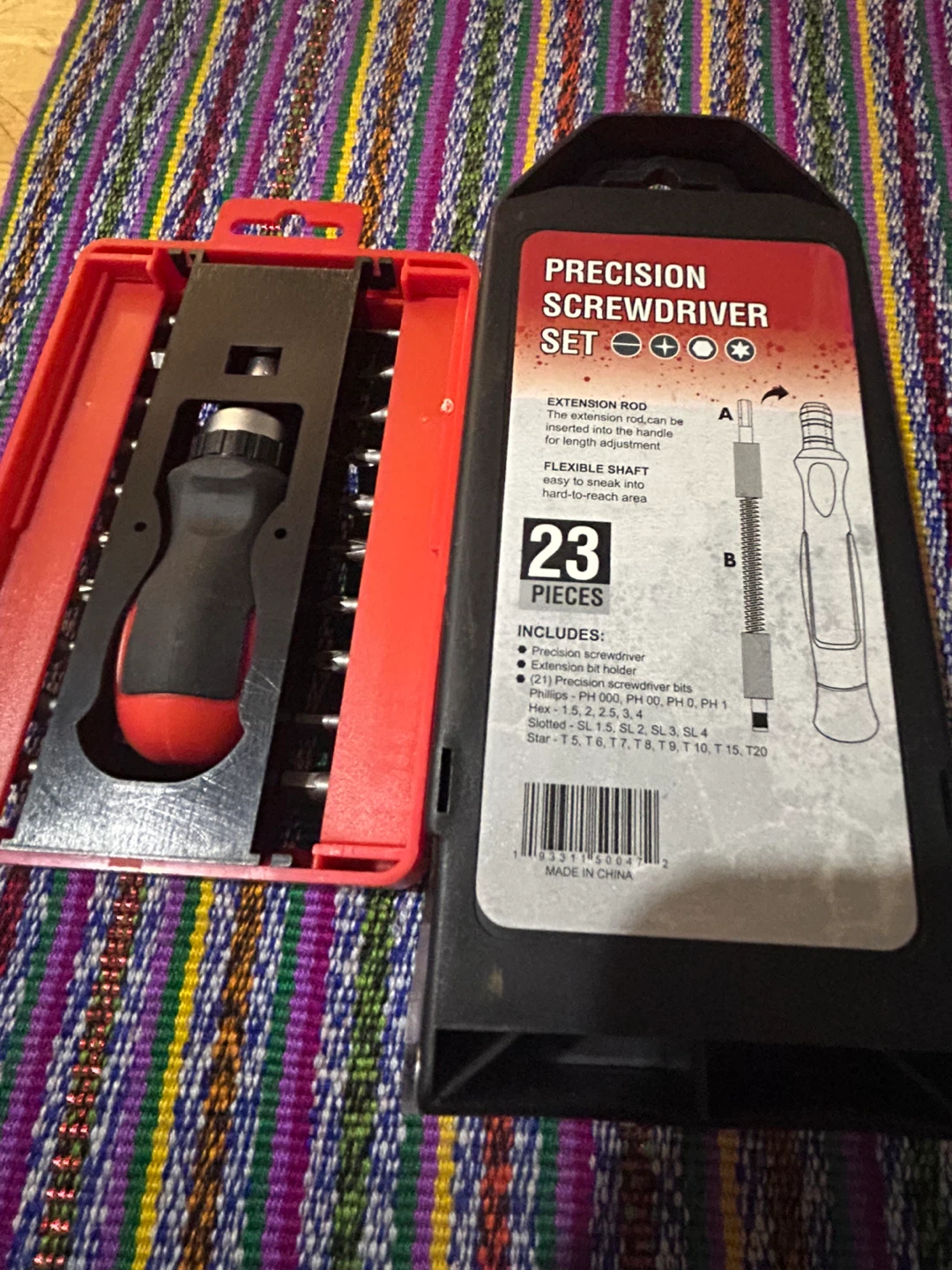 23-Piece Precision Screwdriver Set
