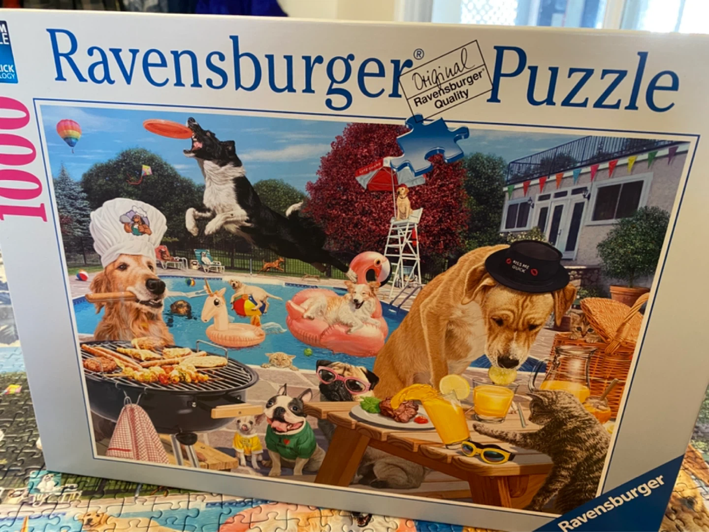 Ravensburger "Pool Party" 1000 Piece Jigsaw Puzzle
