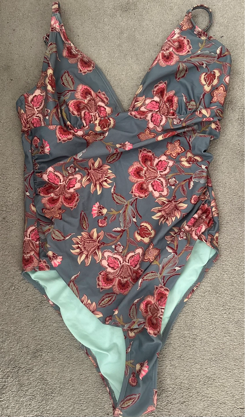 Women's Floral One-Piece Swimsuit