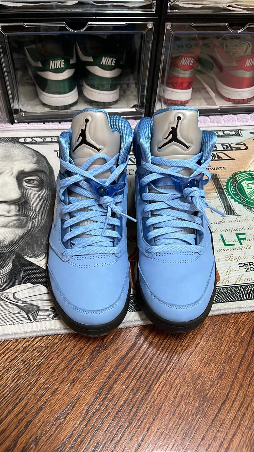 Air Jordan 5 Retro TD University Blue - photo 2