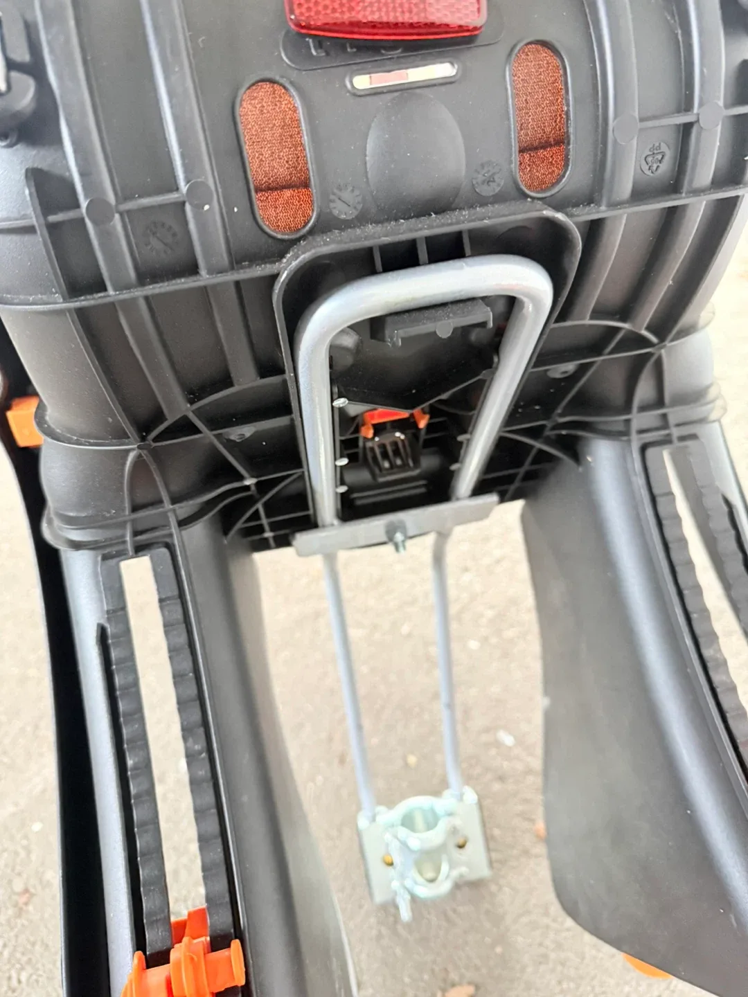 Bellelli Orange Bike Seat for Kids - photo 2