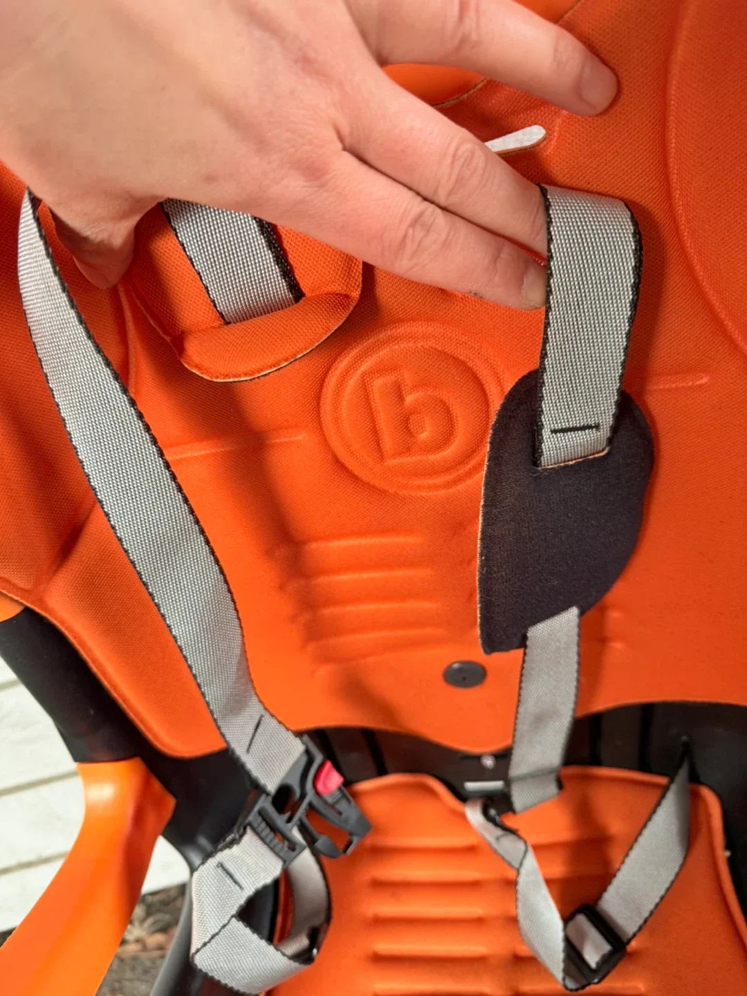 Bellelli Orange Bike Seat for Kids - photo 5