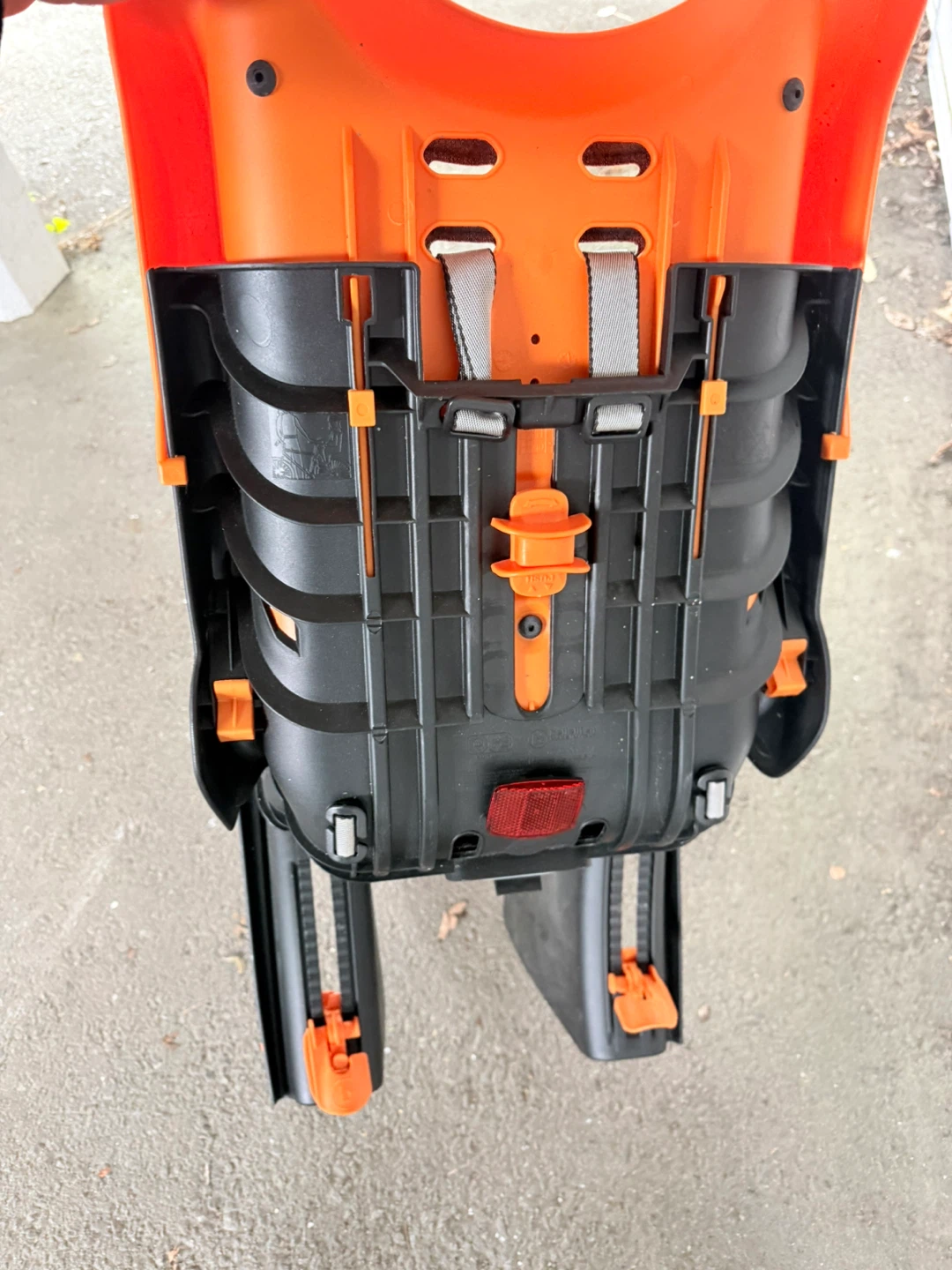 Bellelli Orange Bike Seat for Kids - photo 3