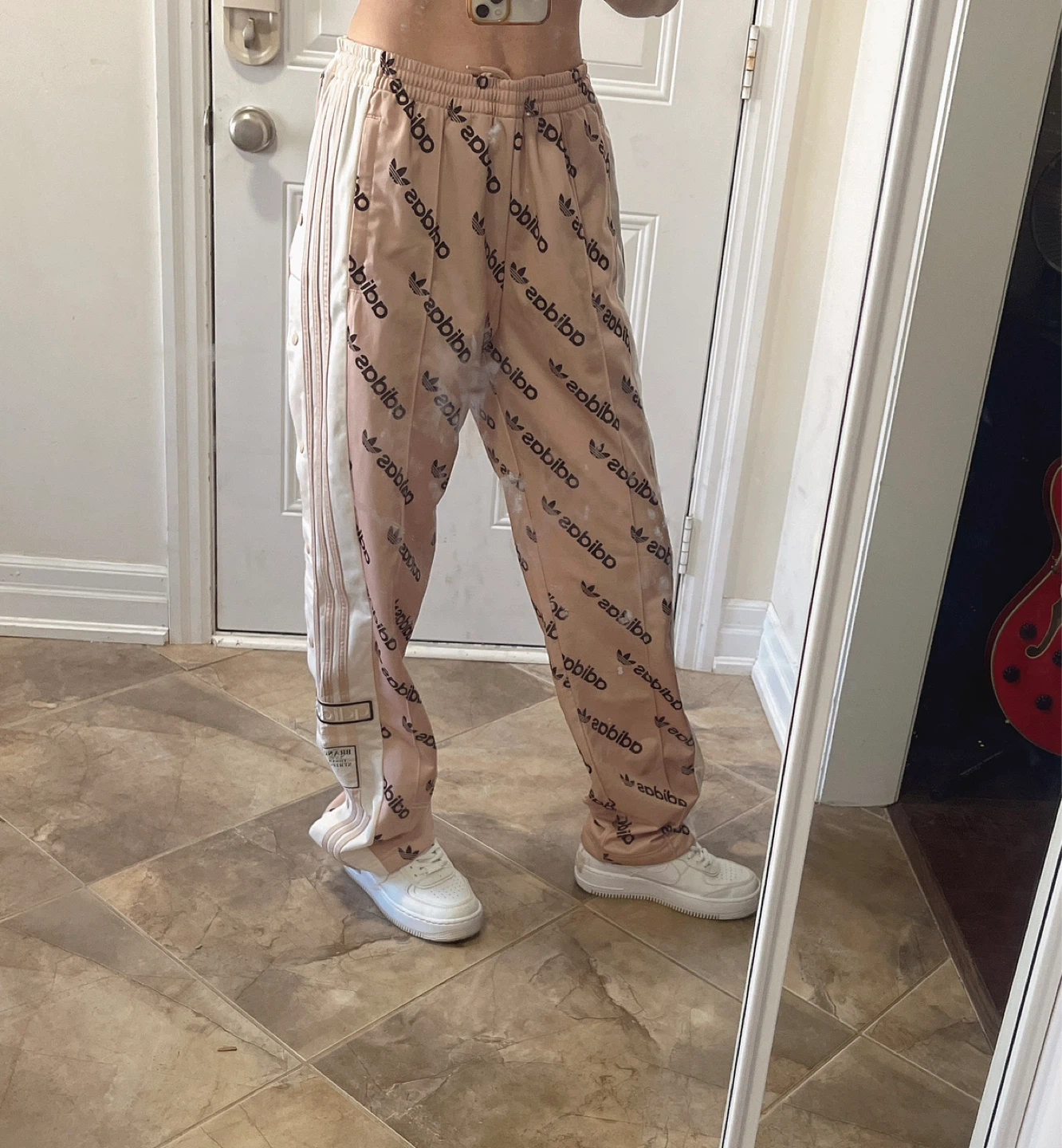 Adidas Track Pants Pink size S(run large)