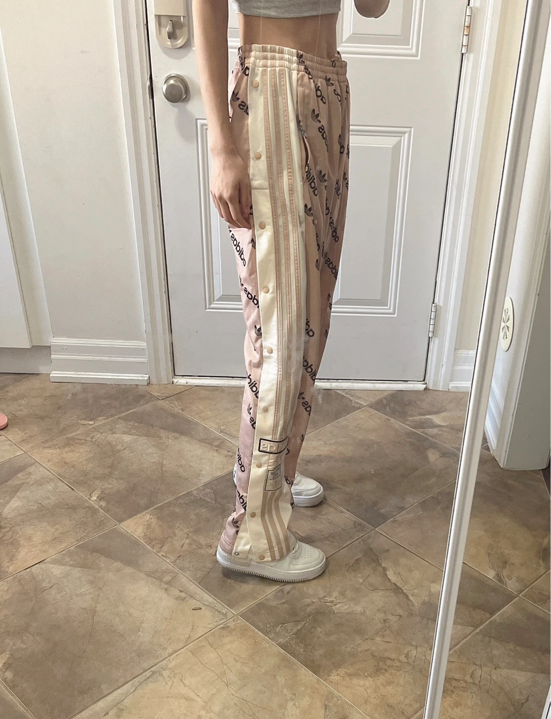 Adidas Track Pants Pink size S(run large) - photo 4