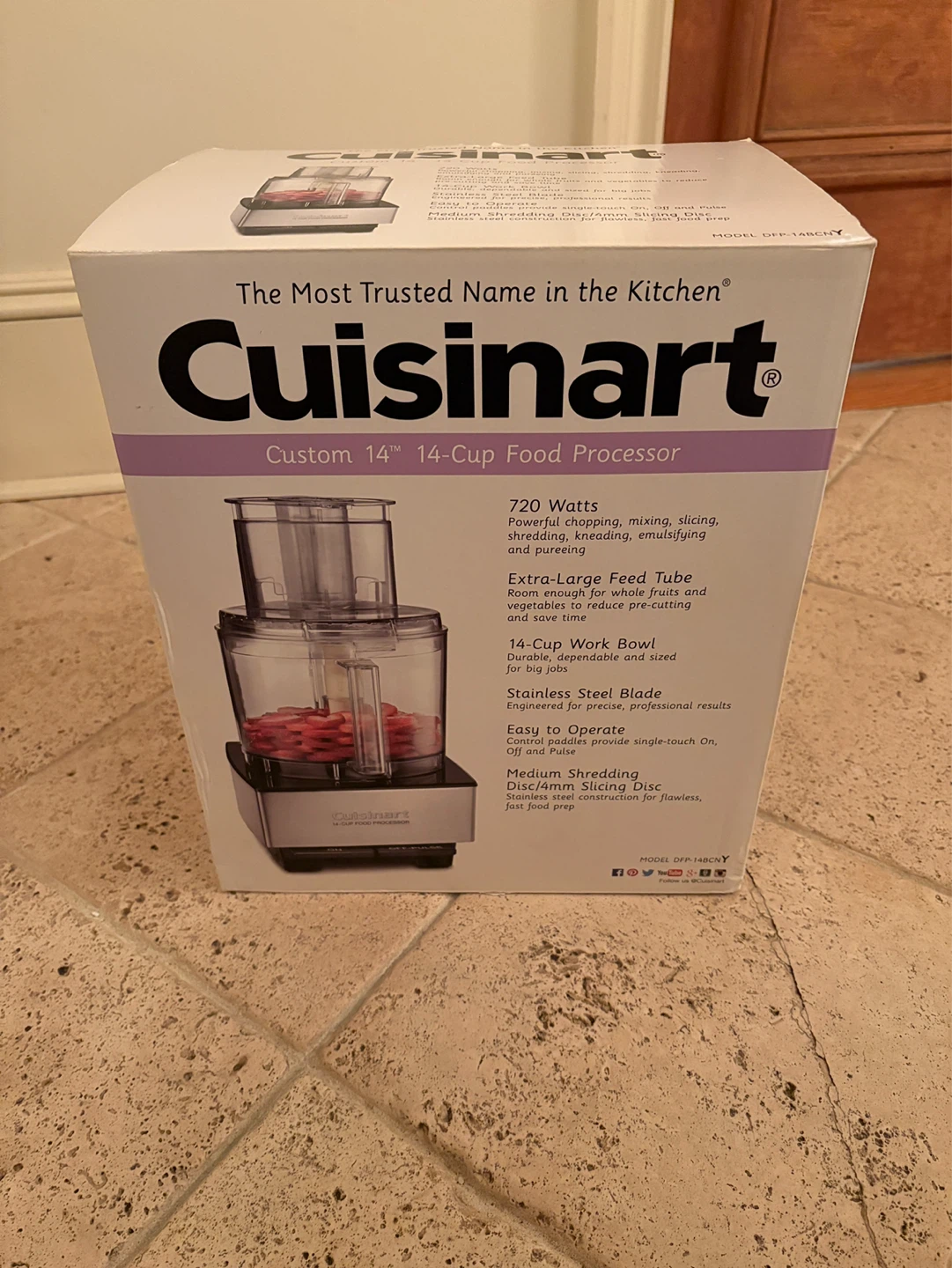 NEW Cuisinart 14 Cup Food Processor