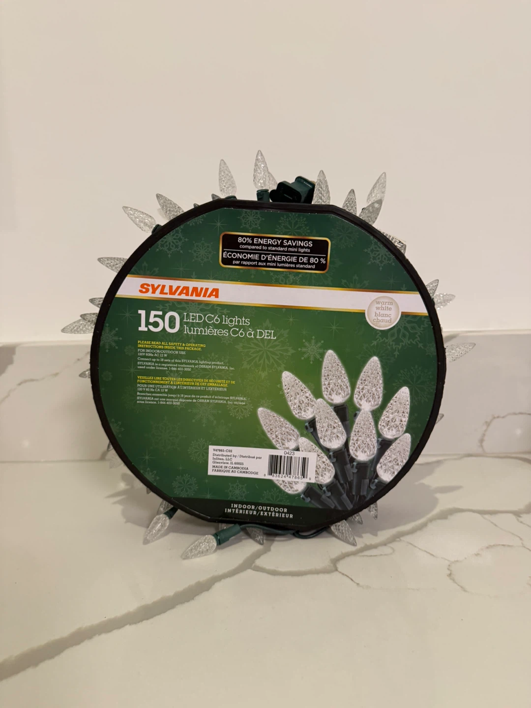 Sylvania 150 LED C6 Lights - Warm White - photo 2