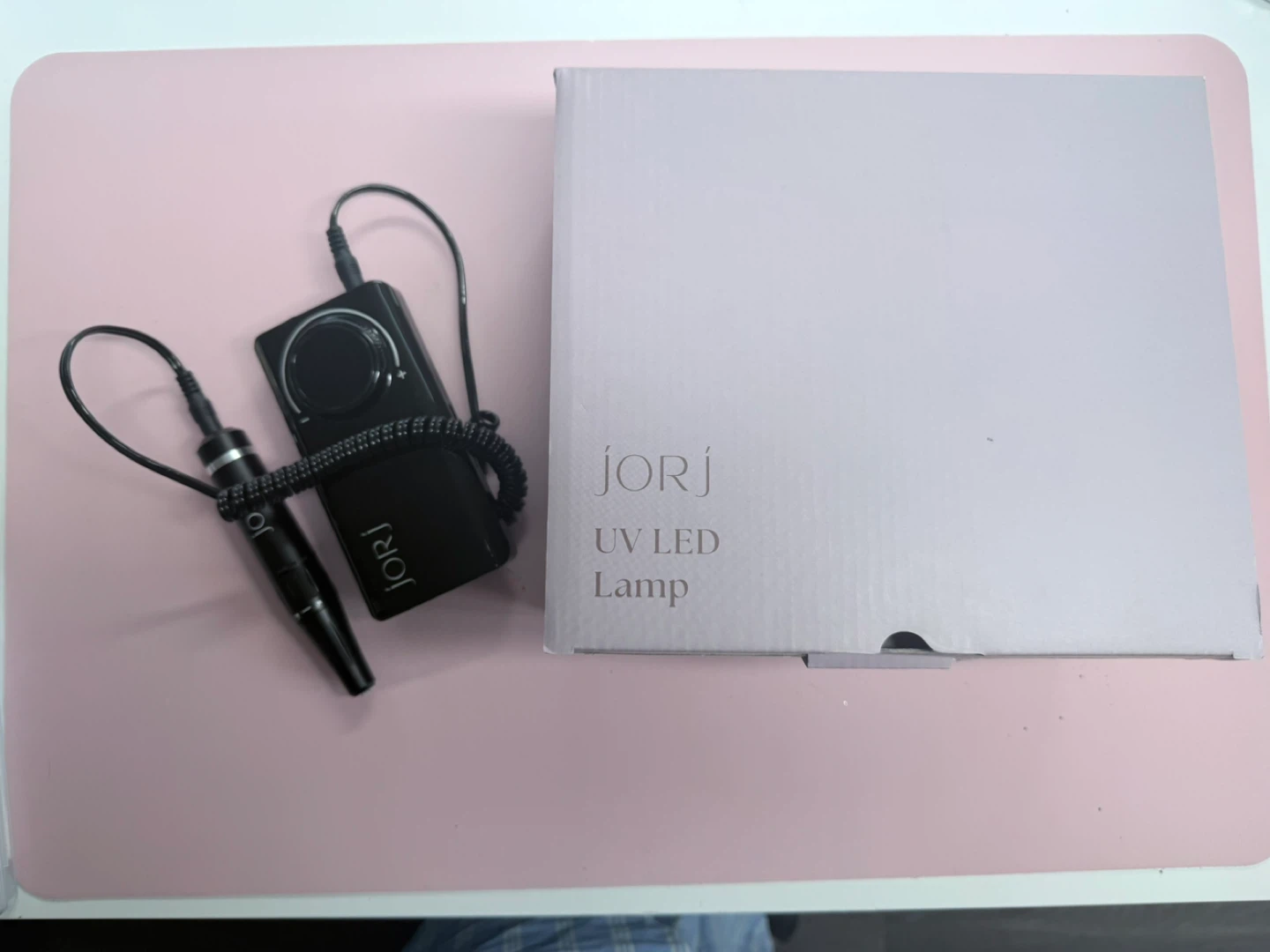 Jorj UV LED Lamp and nail drill