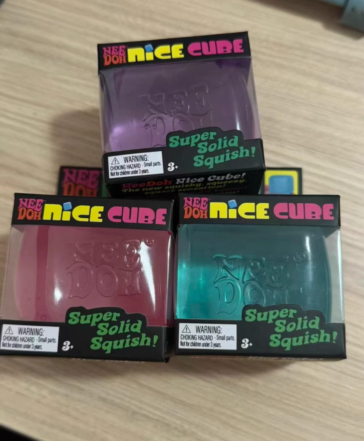 NeeDoh Nice Cube Super Solid Squish Toys ($20@1)