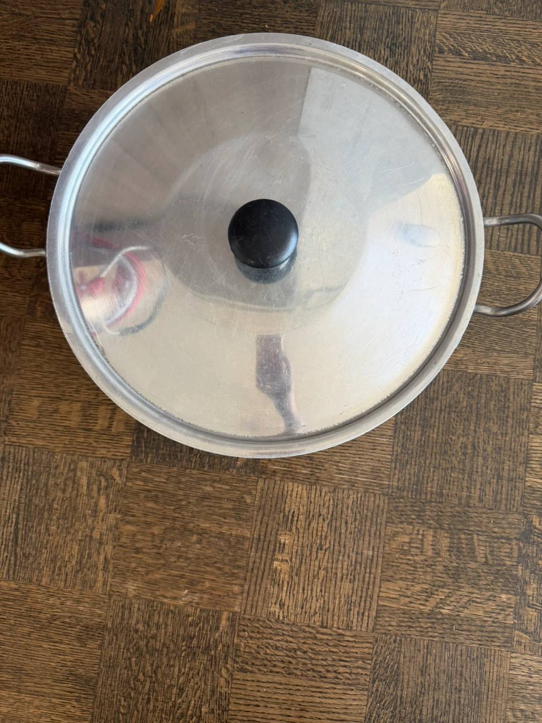 Aluminum Pot with Lid(kadhai)