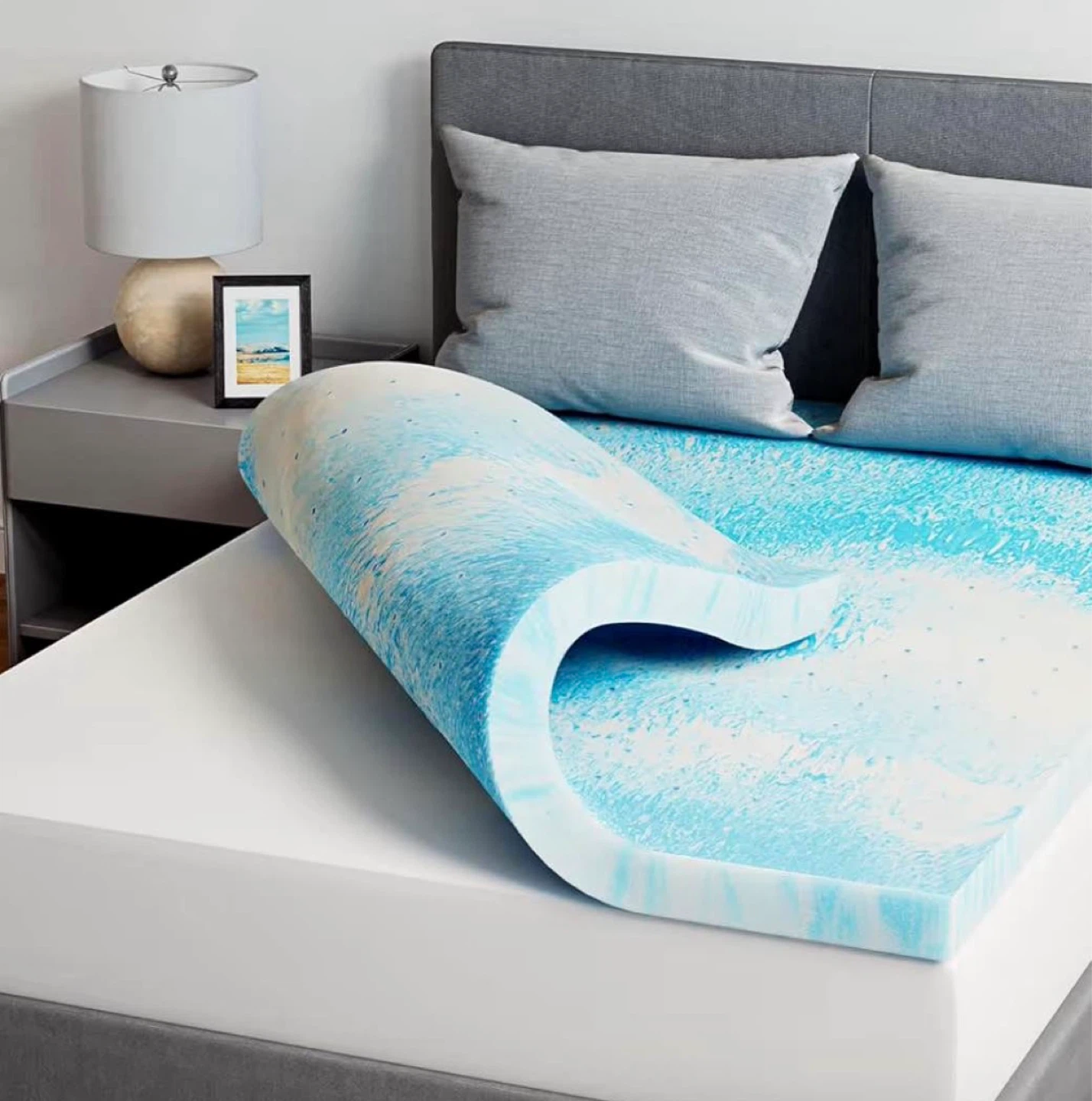 Queen Memory Foam Mattress Topper