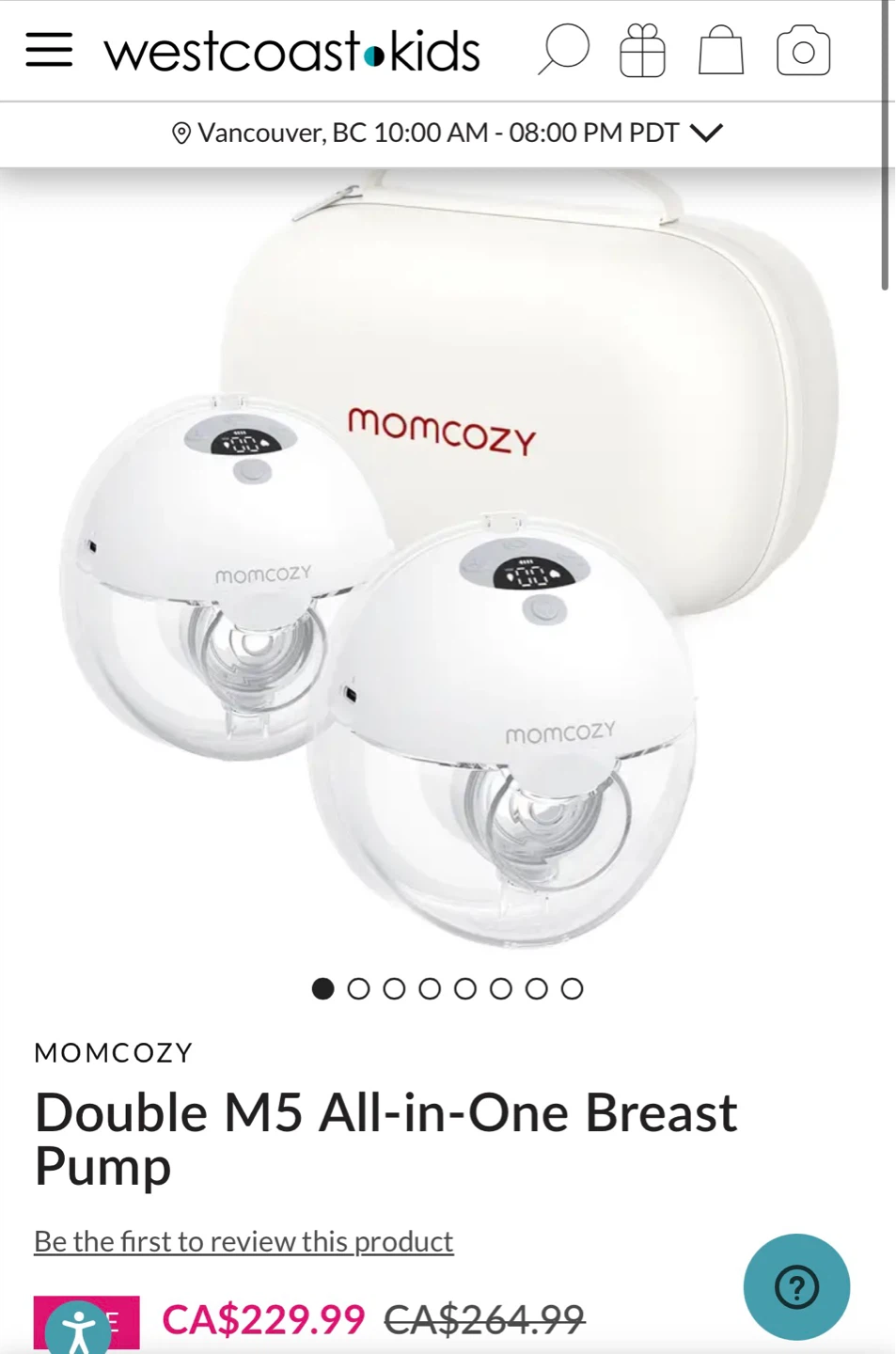 Momcozy Double M5 All-in-One Breast Pump