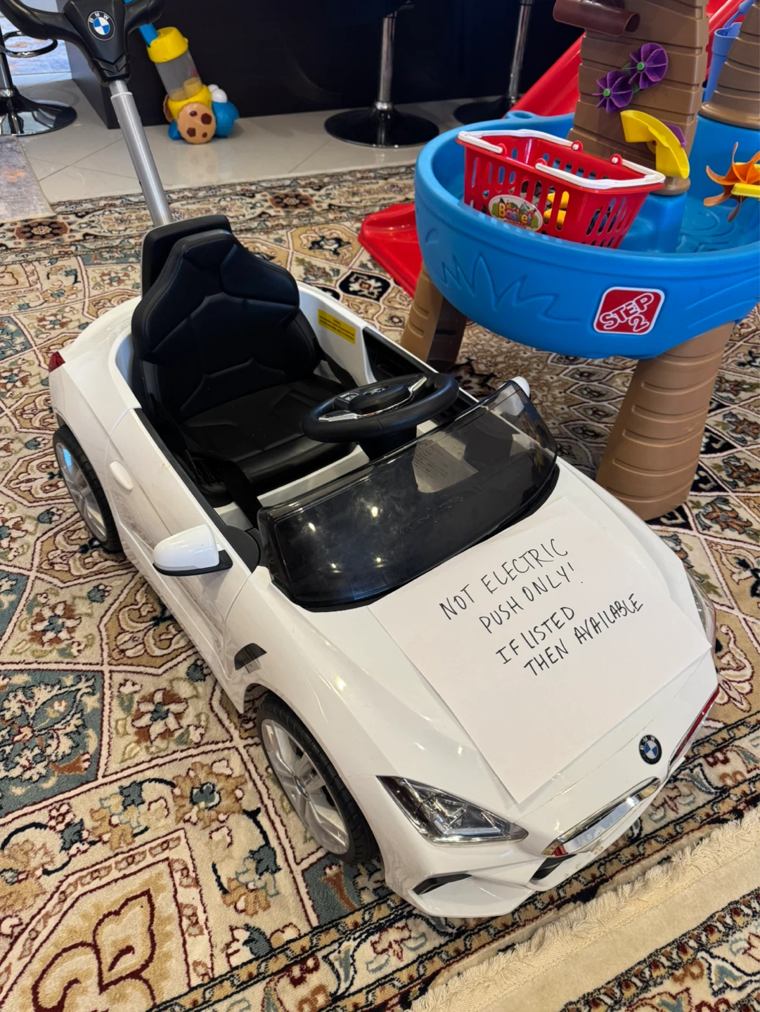 BMW Z4 Roadster Ride-On Push Car