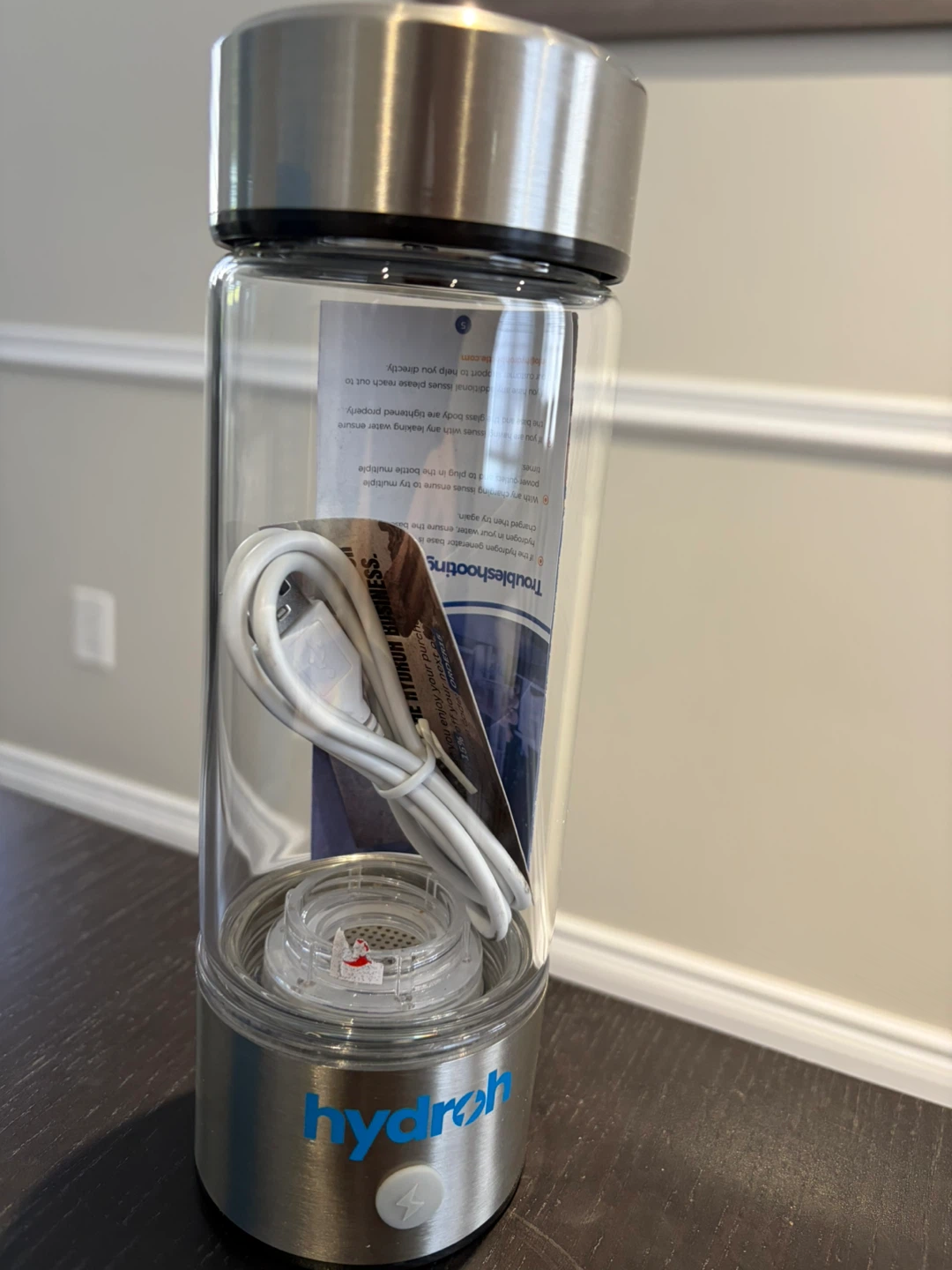 Hydroh Hydrogen Water Bottle - photo 2