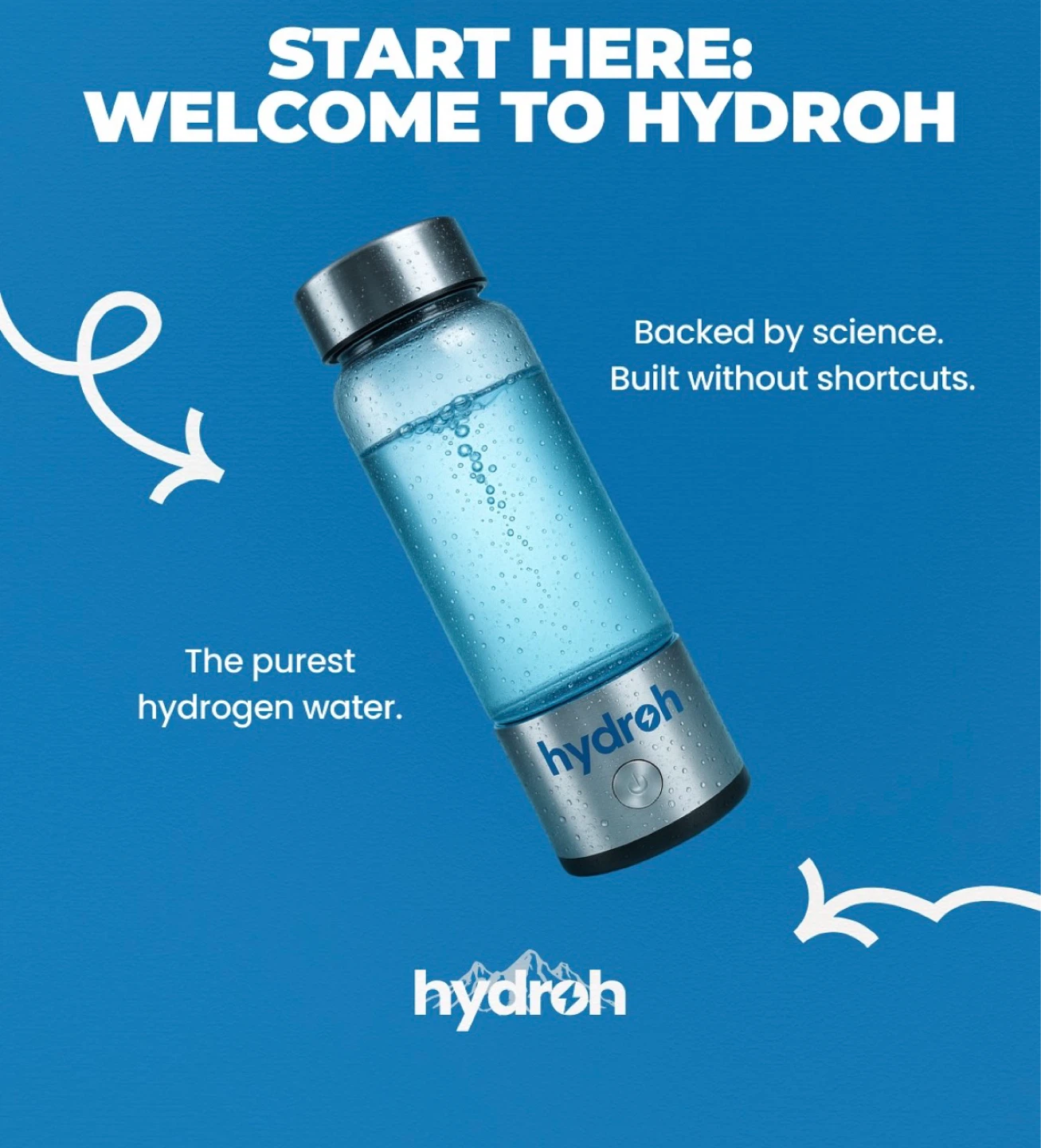 Hydroh Hydrogen Water Bottle