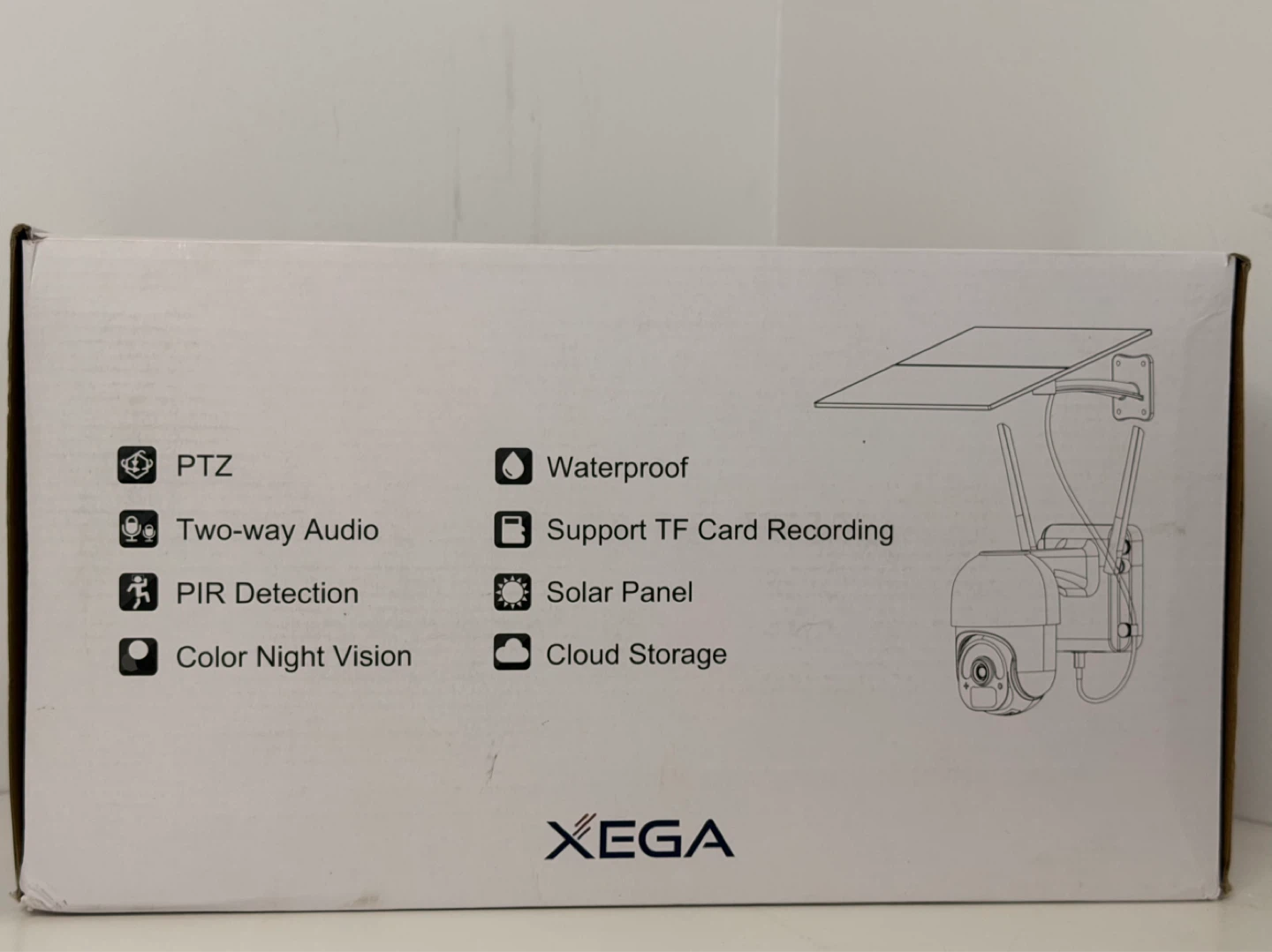 Xega PTZ Security Camera with Solar Panel - photo 3