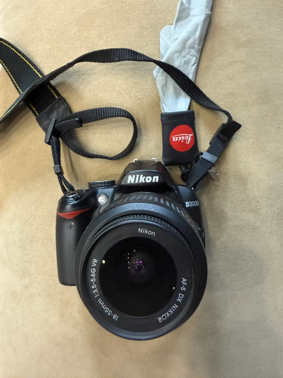 Nikon D3000 DSLR Camera with 18-55mm VR Lens