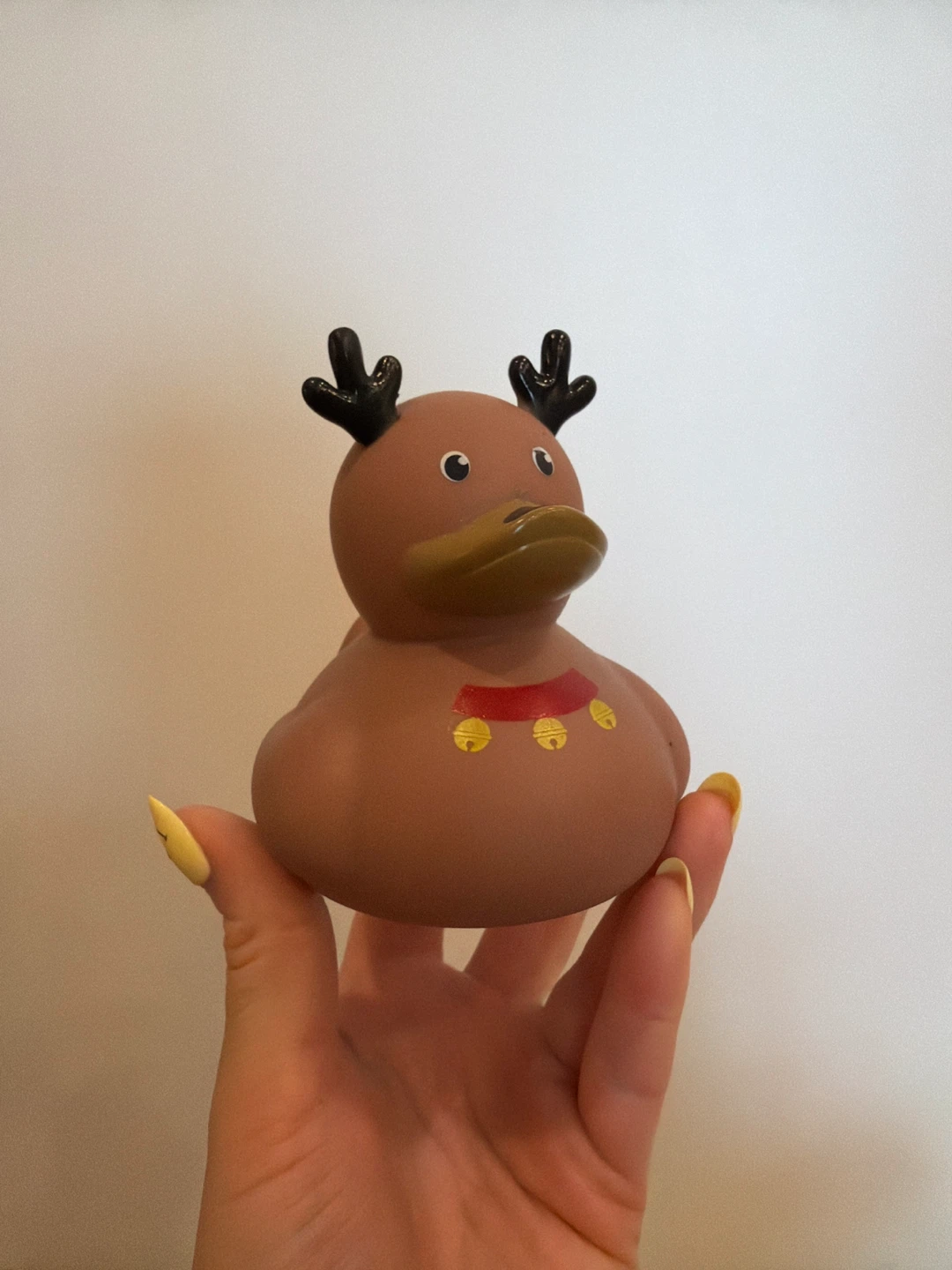 Brown Reindeer Rubber Duck