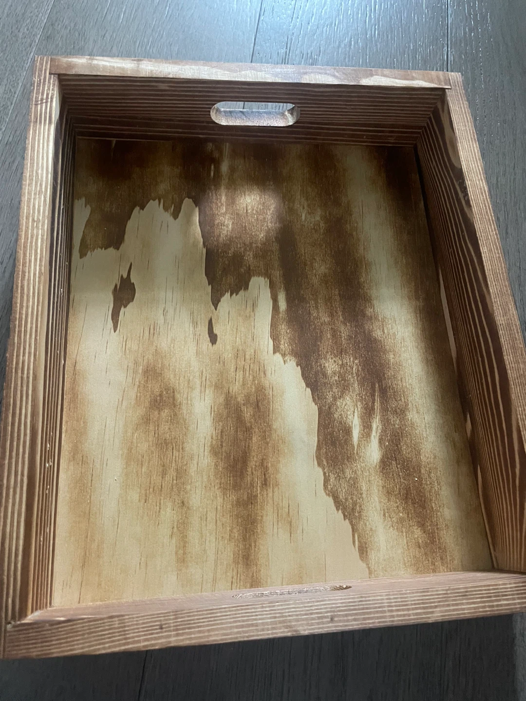 NEW! Wooden Serving Tray with Handles - photo 4