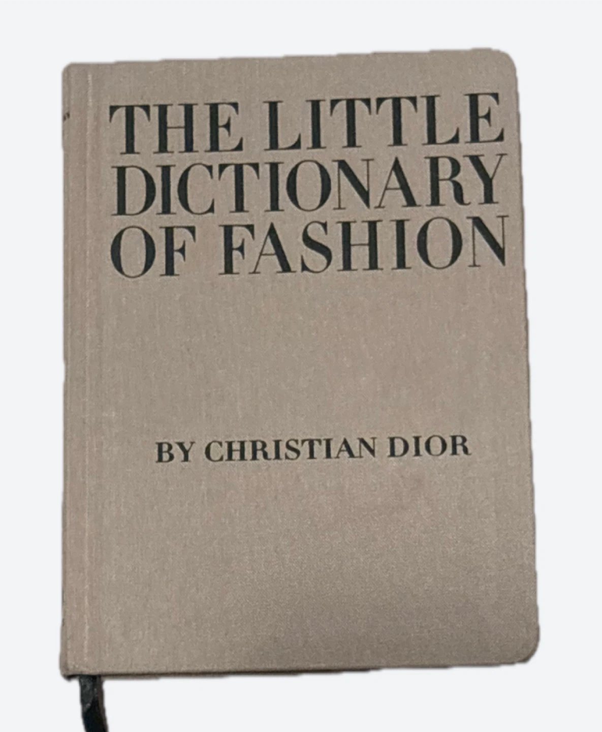 The Little Dictionary of Fashion Book
