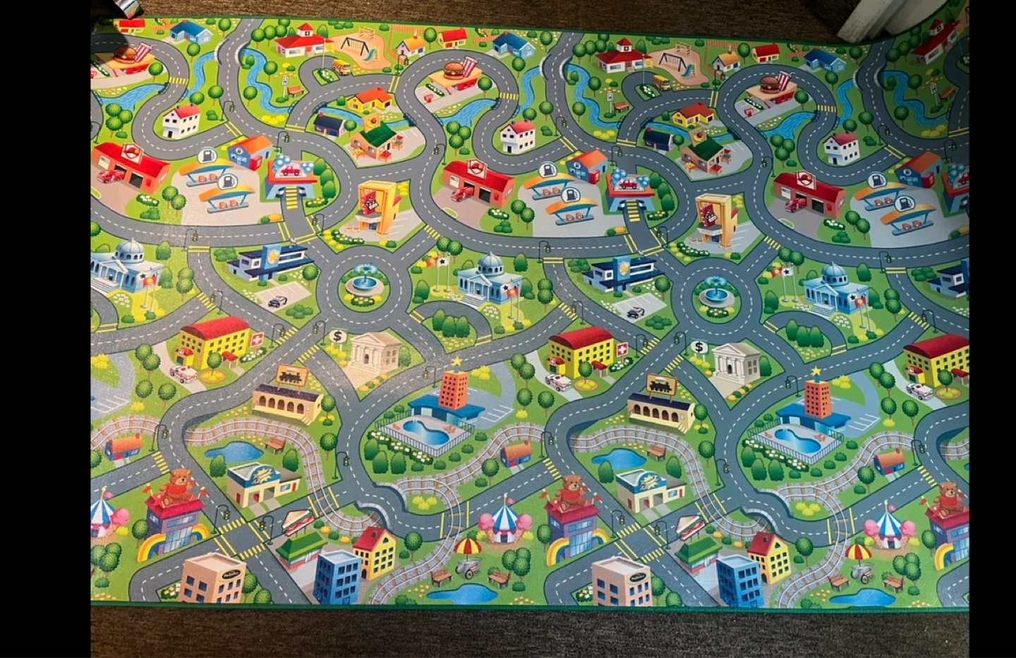 Kids' City Life Play Mat (4,5 feet x 7 feet)