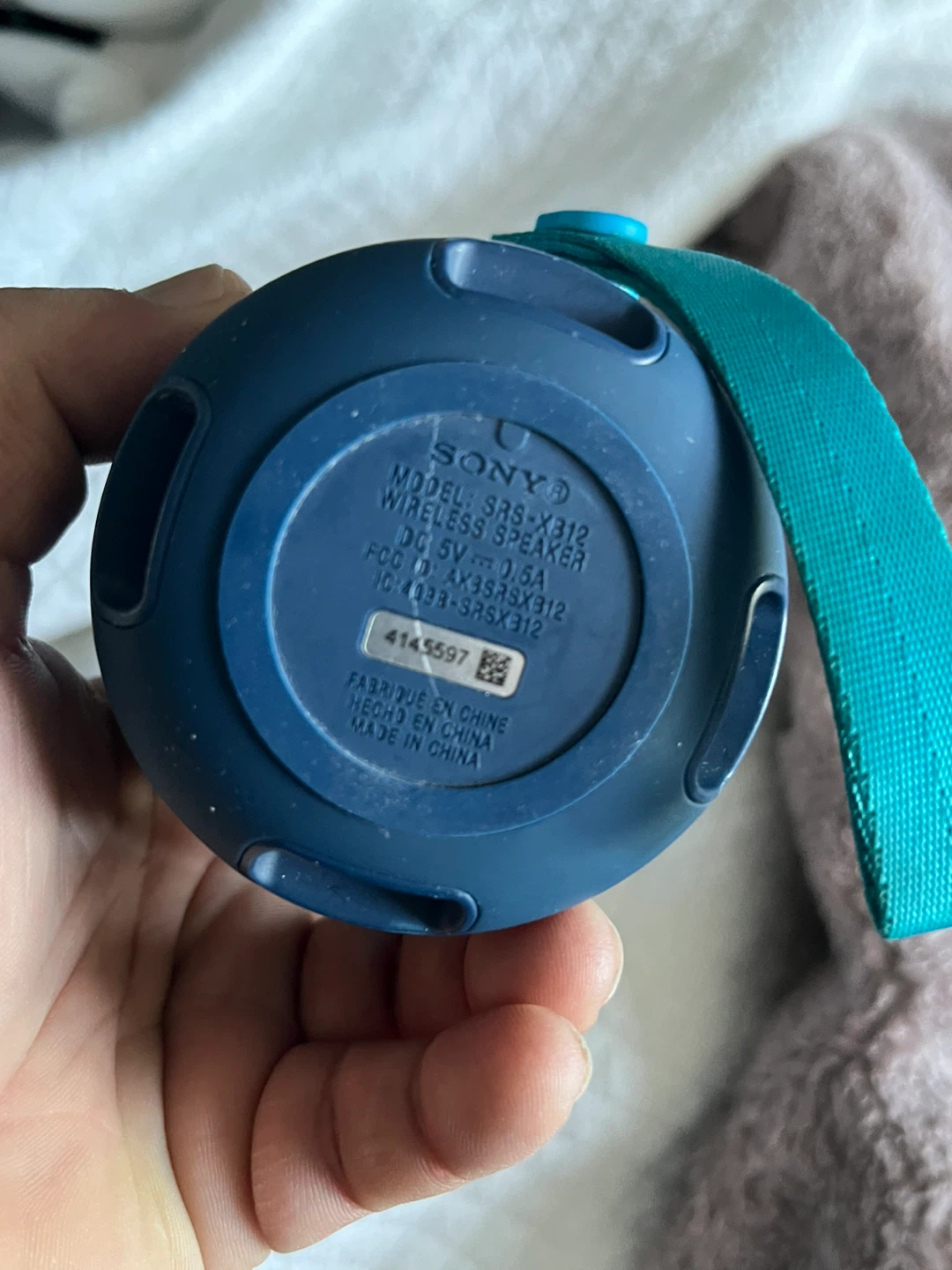 Sony SRS-XB12 Wireless Speaker - Blue - photo 4
