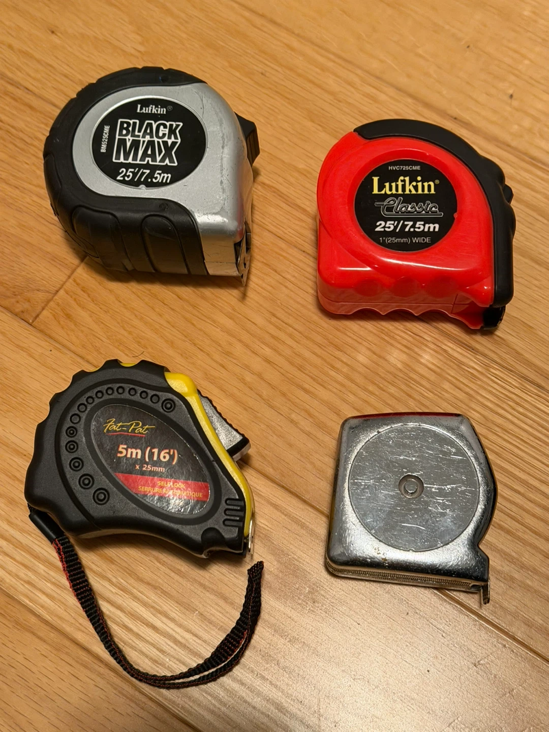 Tape measures - 4 available