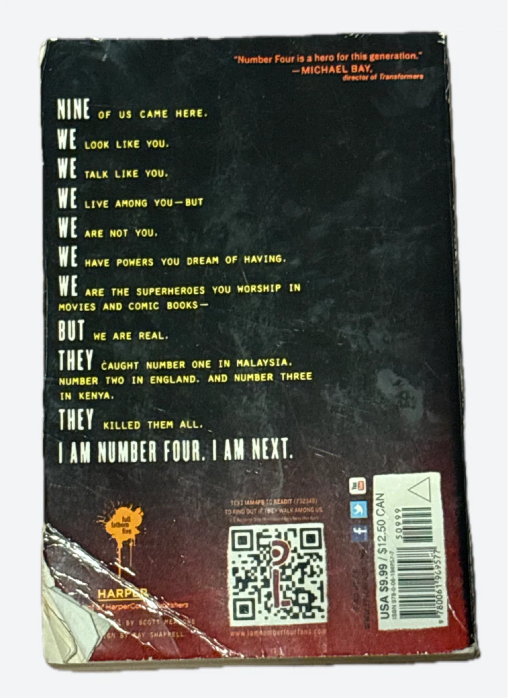 I Am Number Four by Pittacus Lore - Paperback - photo 2