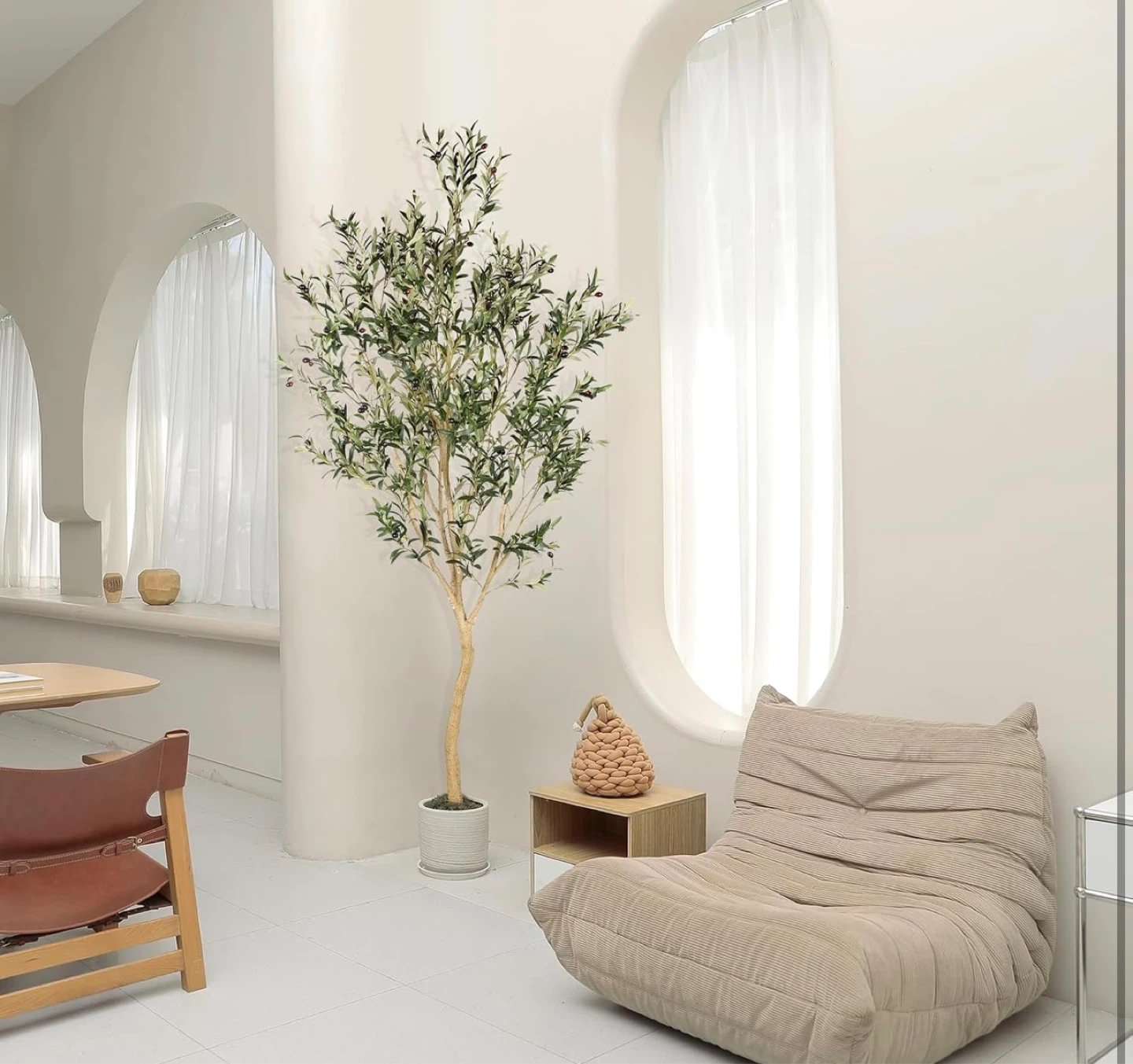 Artificial Olive Tree 8ft - photo 4