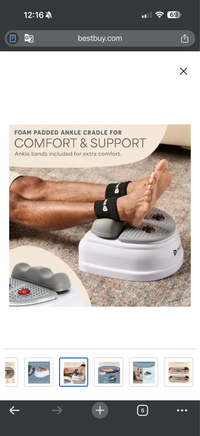 LifePro Chi Swing Machine Leg Exerciser w/ Remote – NEW - photo 4