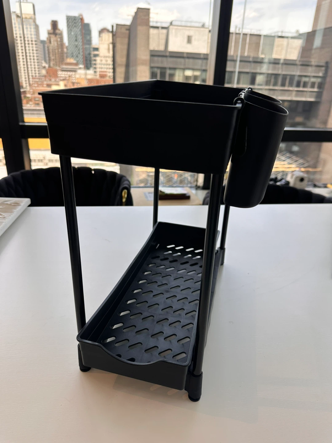 Black 2-Tier Rolling Cart (I have 4 of this)