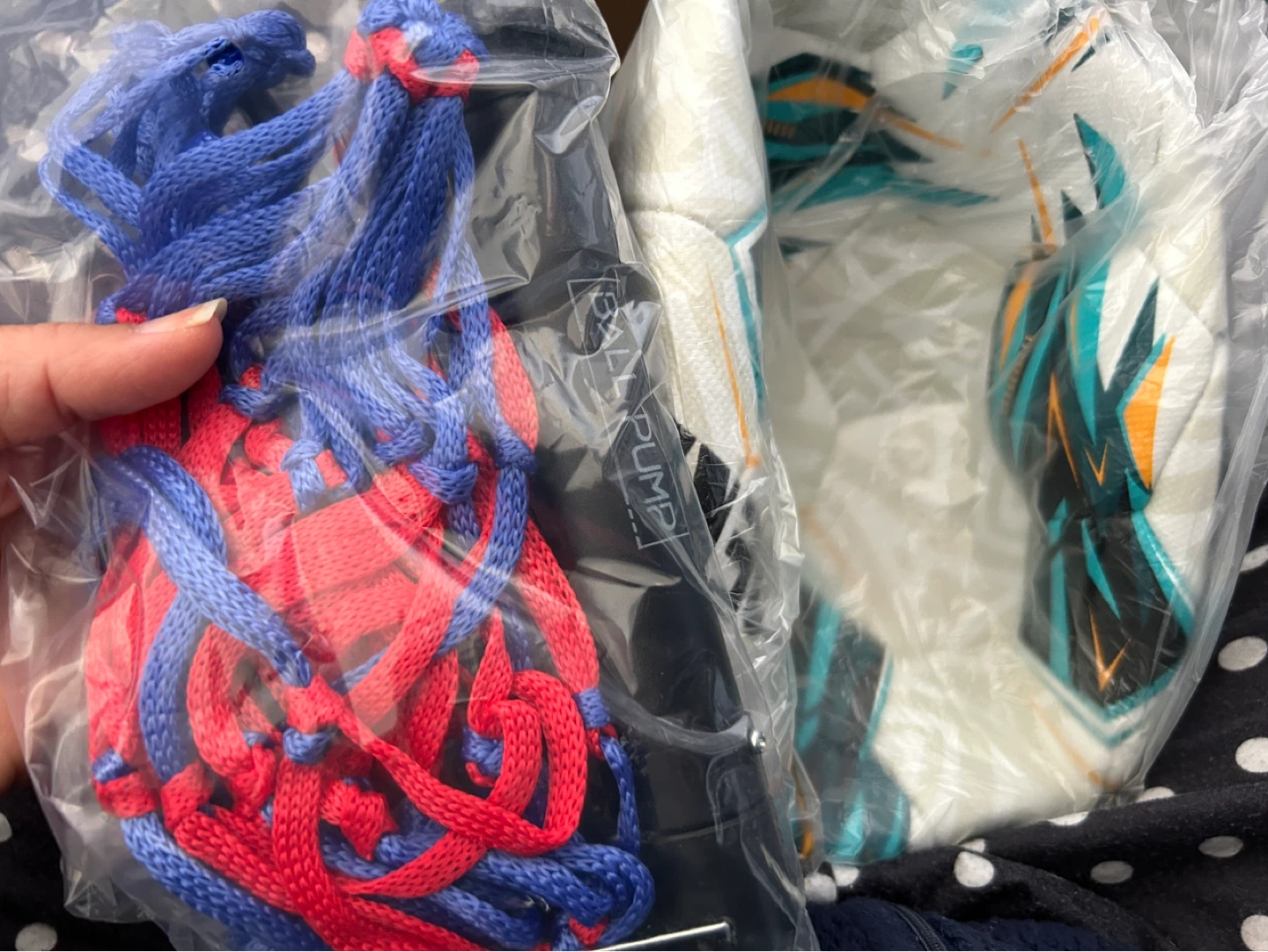 Soccer Ball with pump and net (New)🌱 - photo 3