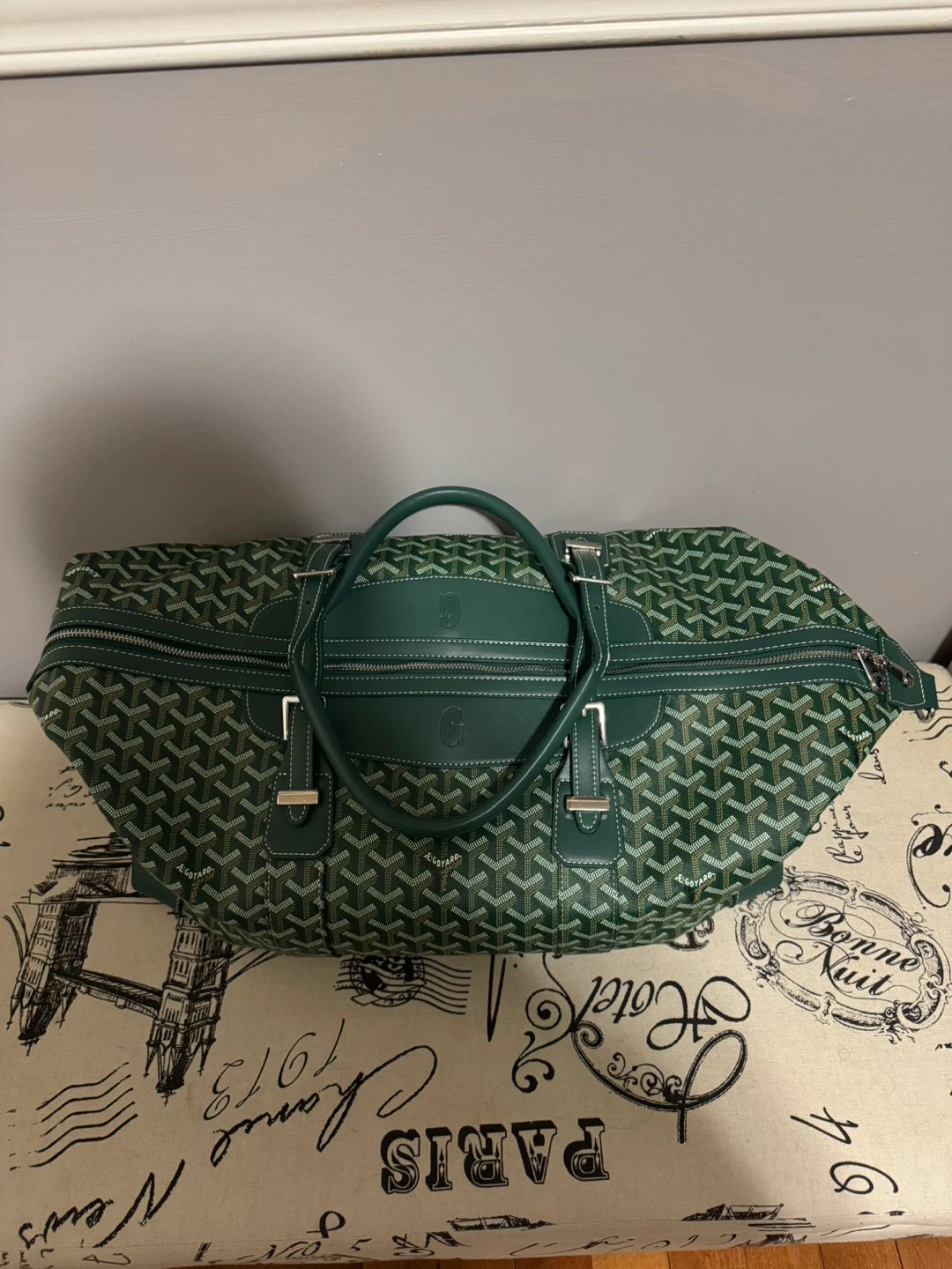Goyard St. Louis Tote Bag - Green