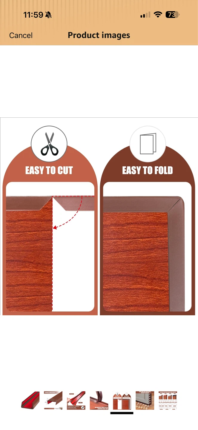 U Shape Rubber Edge Trim 45mm 6m – NEW Self Adhesive - photo 5