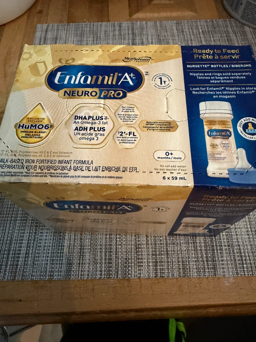 Enfamil A+ Neuro Pro Ready-to-Feed Infant Formula (6 x 59 mL) - photo 2