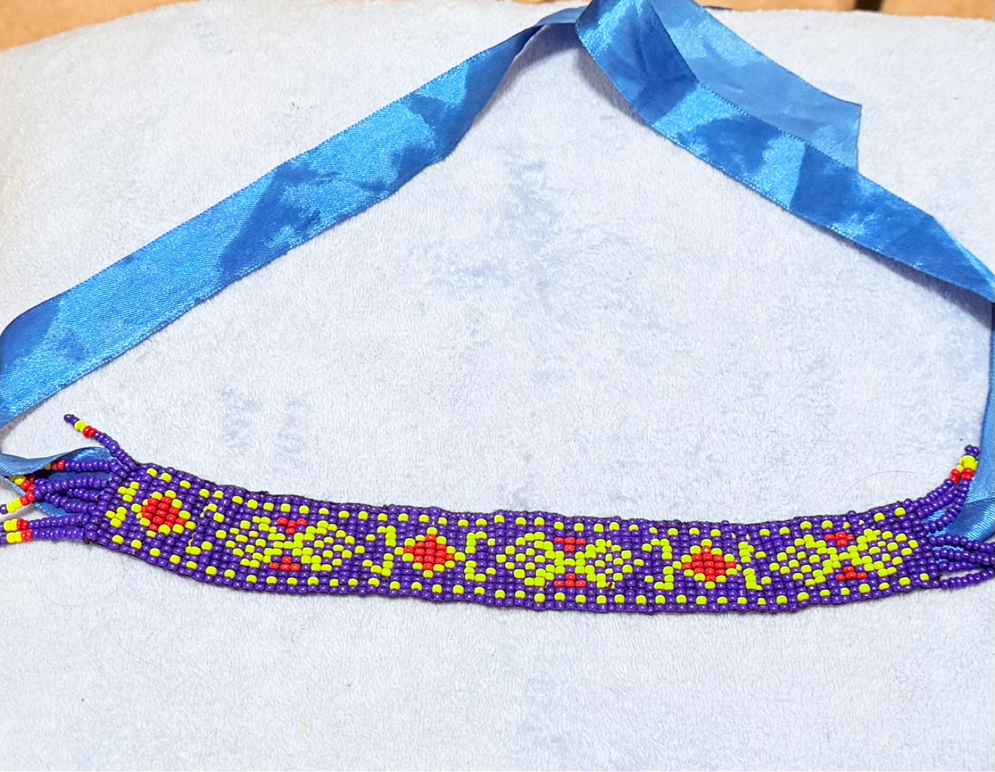 Handmade Beaded Necklaces, Ties and Bookmarks Set - photo 3