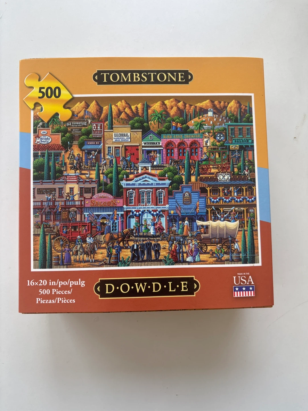 Dowdle Tombstone 500 Piece Jigsaw Puzzle