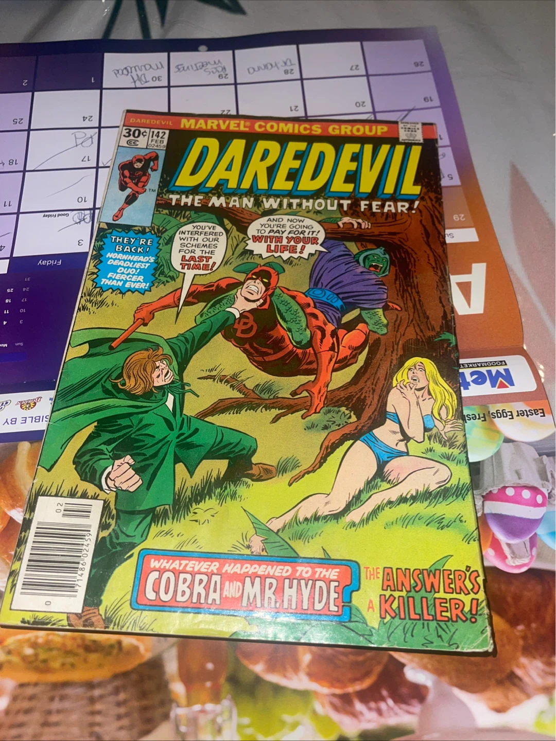 Daredevil The Man Without Fear Comic Book #142 (Feb 1977)